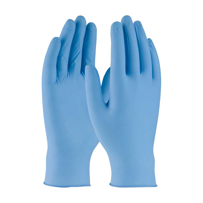 Disposable Nitrile Glove, Powder Free with Textured Grip - 5 mil (Box of 100)