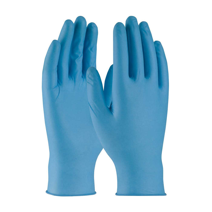 Disposable Nitrile Glove, Powder Free with Textured Grip - 8 mil (Box of 50)