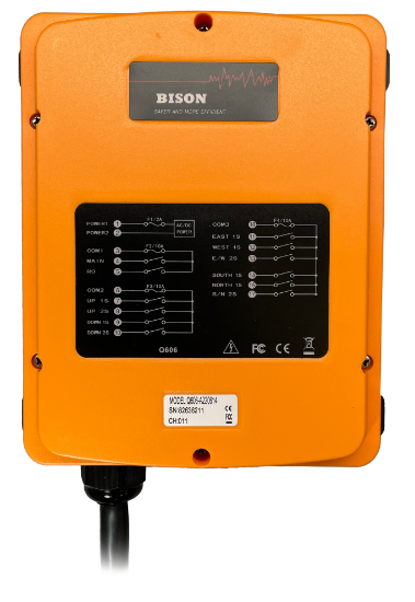 Remote Control for Hoist, Trolley and Bridge (2-Speed)