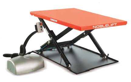 Electric Stationary Low-Profile Lift Table, 45"W X 57"L, 2200 Lbs. Cap.