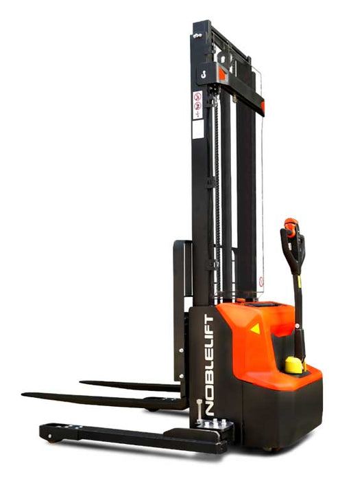 Lithium Powered Electric Straddle Leg Stacker-Max Lift Height: 126" - Cap: 2600 Lbs