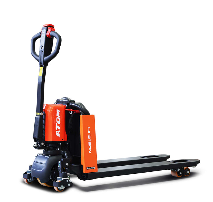 Electric Pallet Jack-Fork Size: 27"X45"-Capacty: 2800 Lbs-Li-Ion Bat.