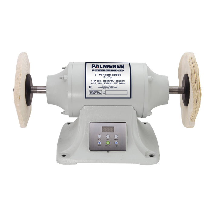 8" Variable Speed Bench Buffer 1HP 115/230V Bench Buffer
