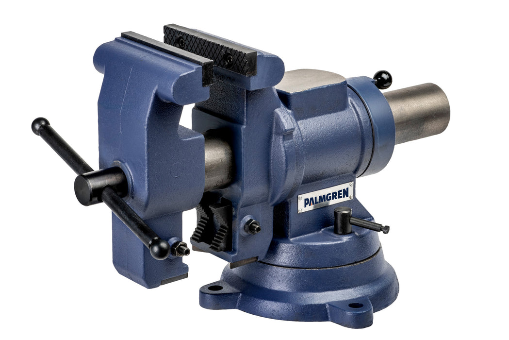 5" Multi-Jaw, Heavy-Duty Bench Vise