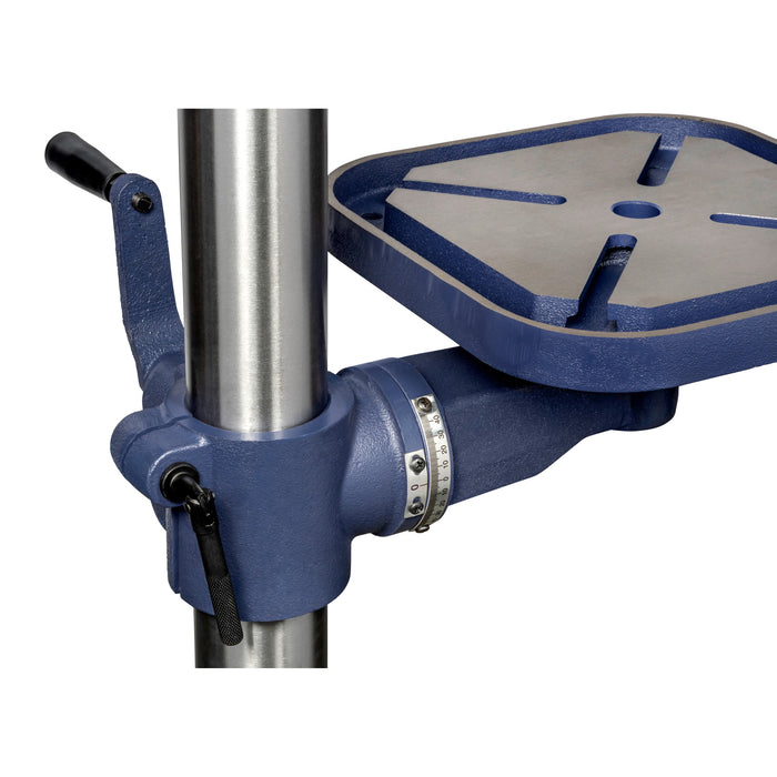 15" 16-Speed Floor Step Pulley Drill Press with LED Readout