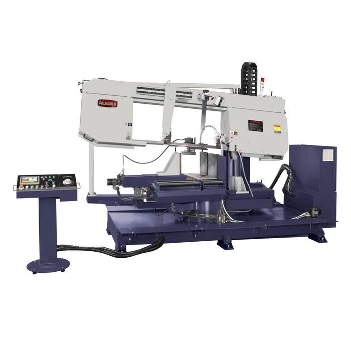 18" Semi-Auto Dual Miter  Dual Post Band Saw