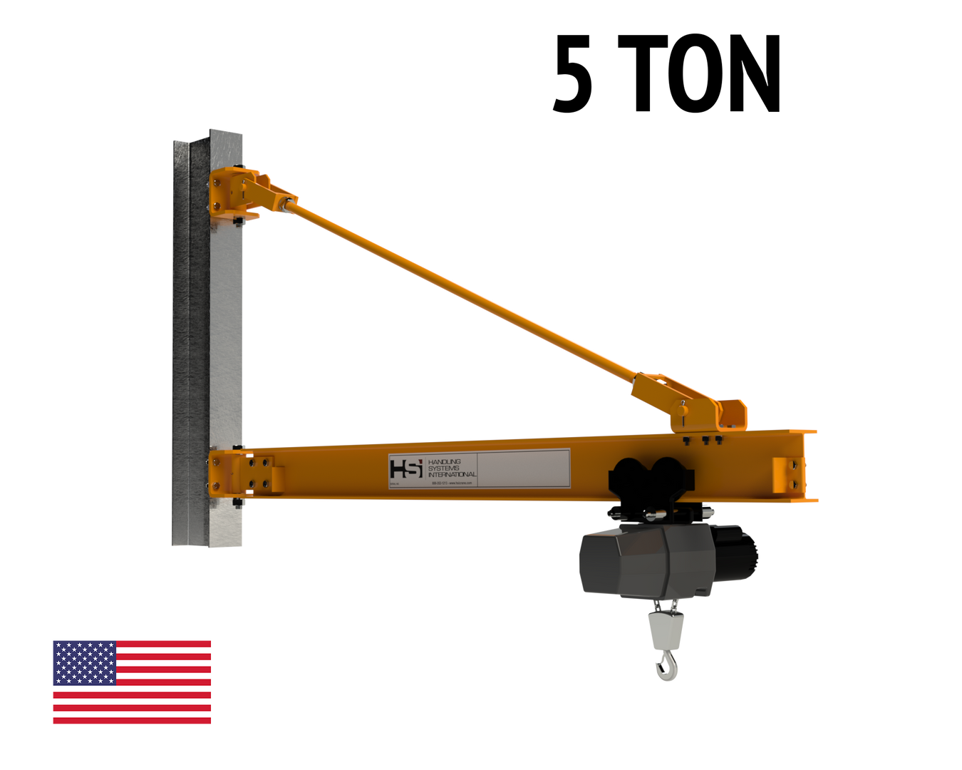 Tie Rod Style Jib Cranes