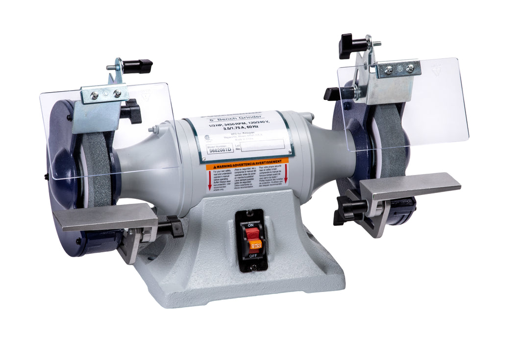 6" Bench Grinder W/Dust Collection