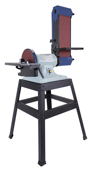 6" x 48" Belt, 9" Disc bench finishing machine